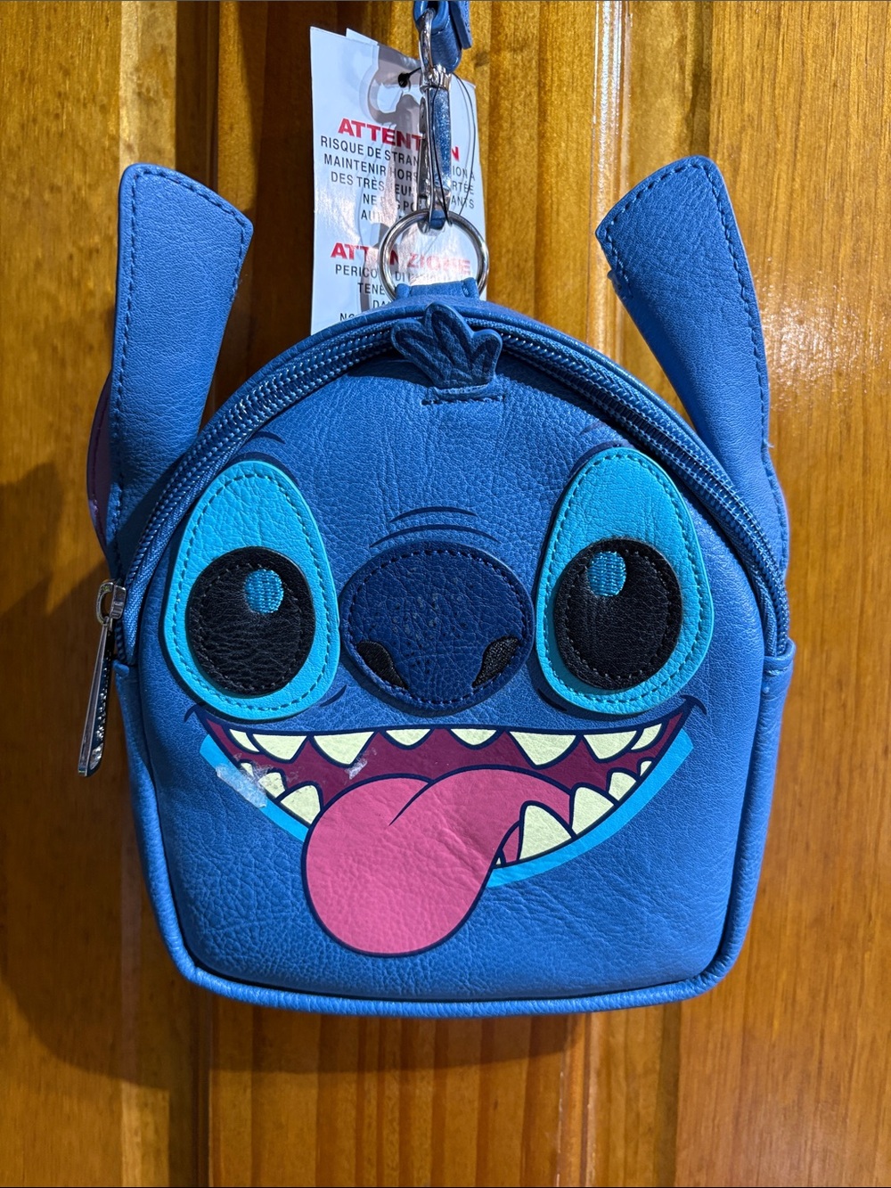 Loungefly Blue Stitch Character Small Bag with hand strap